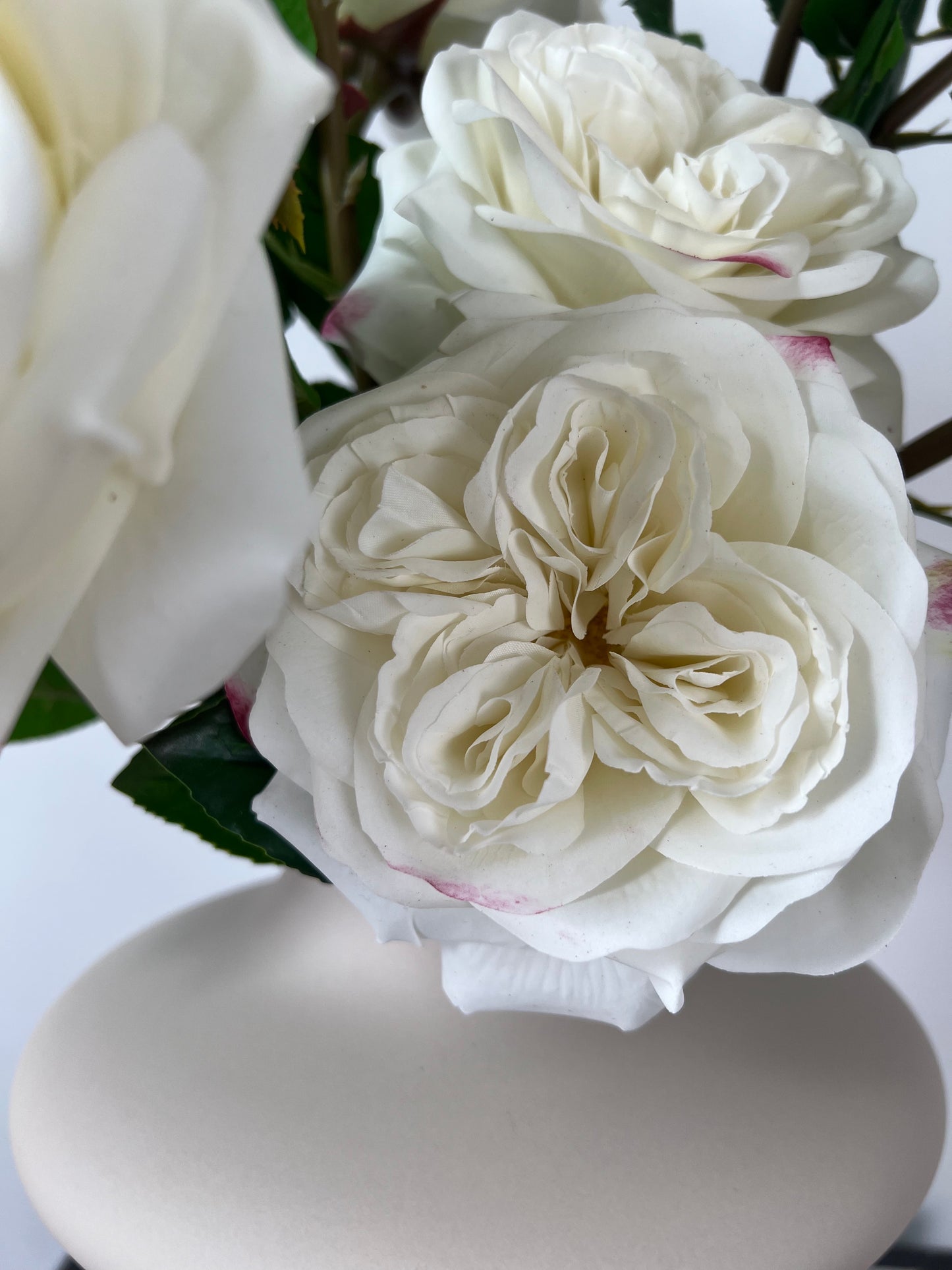 Rose Realtouch weiß